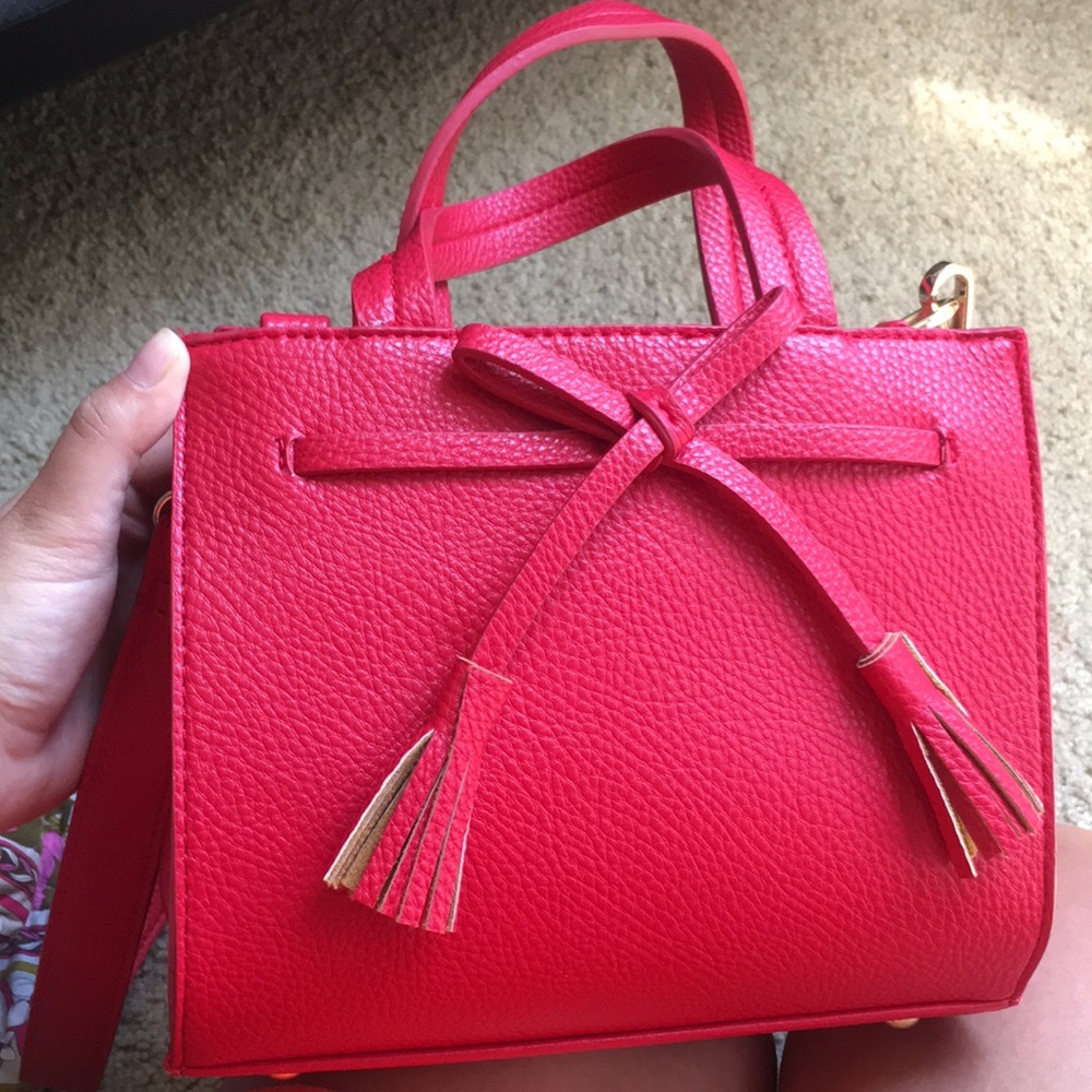 NWOT Charming Charlie Red Purse